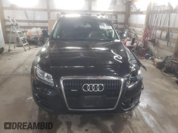 2010 Audi Q5 Premium with VIN WA1CKAFP1AA083459, listed as a Copart auction lot 81921344 with 130,582 mi miles and Salvage Title. Bid and sale history available at carsss.com. Image 5.