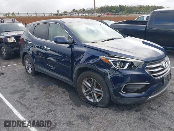 2017 Hyundai Santa Fe 2.4L z VIN 5XYZT3LB1HG489625, wystawiony jako IAAI lot #41784791 z przebiegiem 95 435 mil mil oraz . Historia ofert i sprzedaży dostępna na DreamBid. Obrazek 1.