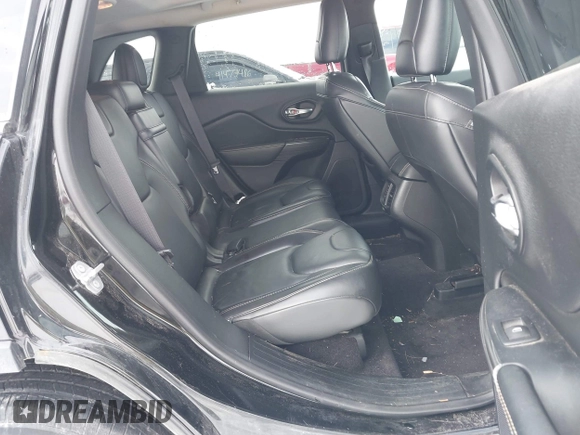 2017 Jeep Cherokee Limited with VIN 1C4PJMDS1HW505617, listed as a IAAI auction lot 41461389 with 97,978 mi miles. Bid and sale history available at carsss.com. Image 8.