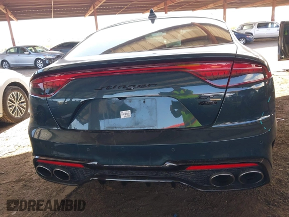 2022 Kia Stinger GT1 with VIN KNAE45LC3N6115626, listed as a IAAI auction lot 41757758 with 22,647 mi miles and . Bid and sale history available at DreamBid. Image 17.