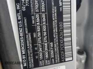 2014 Mercedes-Benz GL 450 with VIN 4JGDF7CEXEA367680, listed as a Copart auction lot 64773905 with 107,195 mi miles and Clean title. Bid and sale history available at DreamBid. Image 13.