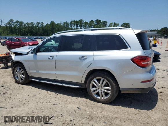 2017 Mercedes-Benz GLS 450 с VIN 4JGDF6EE8HA873486, выставлен на аукционе Copart как лот 62553825 с пробегом 137 272 миль миль и Списание • Salvage title. История ставок и продаж доступна на DreamBid. Изображение 2.