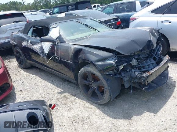 2012 Chevrolet Camaro LT z VIN 2G1FF3D36C9105871, wystawiony jako IAAI lot #37469138 z przebiegiem 169 448 mil mil oraz . Historia ofert i sprzedaży dostępna na DreamBid. Obrazek 1.