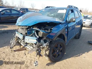 2023 Subaru Outback Wilderness with VIN 4S4BTGUD2P3115614, listed as a IAAI auction lot 41736207 with Not Provided miles and . Bid and sale history available at DreamBid. Image 2.