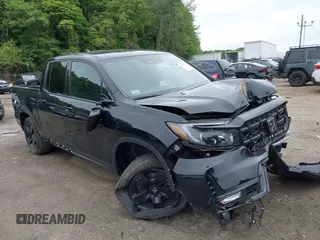2024 Honda Ridgeline Black Edition with VIN 5FPYK3F83RB012452, listed as a IAAI auction lot 42422754 with 26,475 mi miles and . Bid and sale history available at DreamBid. Image 1.
