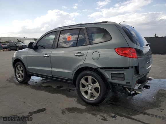 2008 Hyundai Santa Fe SE with VIN 5NMSH13E38H156298, listed as a Copart auction lot 52581955 with 152,963 mi miles and Salvage Title. Bid and sale history available at carsss.com. Image 2.