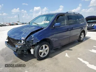 2003 Honda Odyssey EX with VIN 5FNRL18693B149879, listed as a Copart auction lot 50268475 with 246,835 mi miles and Salvage Title. Bid and sale history available at carsss.com. Image 1.