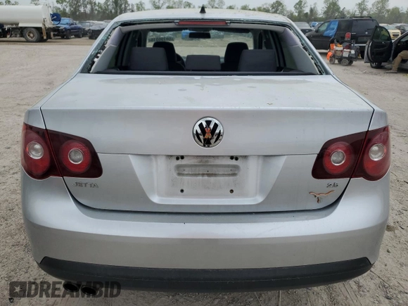2008 Volkswagen Jetta S with VIN 3VWJM71K78M106727, listed as a Copart auction lot 50796015 with 91,828 mi miles and Clean title. Bid and sale history available at DreamBid. Image 6.