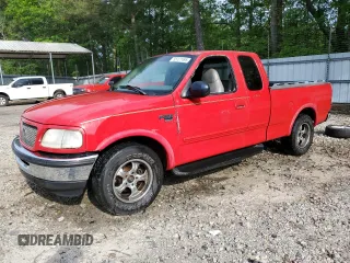 2000 Ford F-150 XL with VIN 1FTRX17L7YNA08541, listed as a Copart auction lot 55127495 with 213,600 mi miles and Salvage title. Bid and sale history available at DreamBid. Image 1.