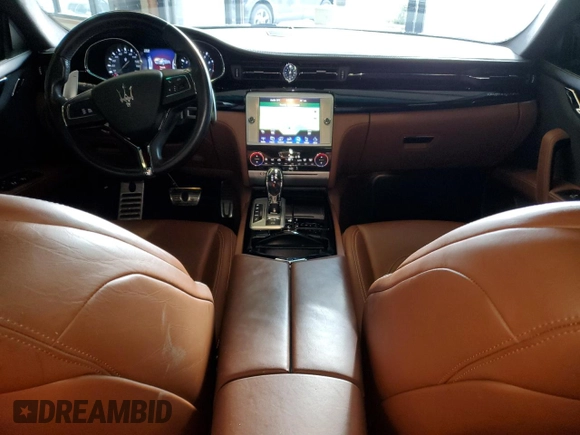 2016 Maserati Quattroporte S Q4 z VIN ZAM56RRA1G1173112, wystawiony jako Copart lot #88350615 z przebiegiem 59 309 mil mil oraz Czysty tytuł • Clean title. Historia ofert i sprzedaży dostępna na DreamBid. Obrazek 8.