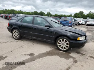 2001 Audi A4 with VIN WAUDC68D31A138398, listed as a Copart auction lot 63600565 with 224,204 mi miles and Salvage title. Bid and sale history available at DreamBid. Image 4.