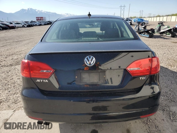 2014 Volkswagen Jetta TDI w/Premium with VIN 3VWLL7AJ2EM363857, listed as a Copart auction lot 54721665 with 134,225 mi miles and Salvage title. Bid and sale history available at DreamBid. Image 6.
