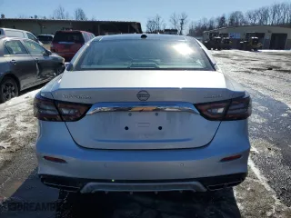 2023 Nissan Maxima Platinum with VIN 1N4AA6FVXPC501029, listed as a Copart auction lot 46480115 with 17,097 mi miles and Salvage Title. Bid and sale history available at carsss.com. Image 6.