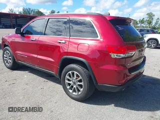 2014 Jeep Grand Cherokee Limited z VIN 1C4RJFBG4EC447633, wystawiony jako IAAI lot #41688829 z przebiegiem 109 472 mil mil oraz . Historia ofert i sprzedaży dostępna na DreamBid. Obrazek 3.