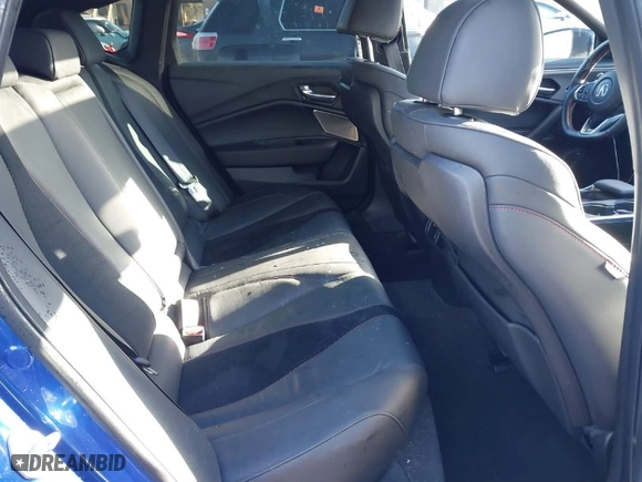 2021 Acura TLX Type S with VIN 19UUB7F0XMA000763, listed as a IAAI auction lot 41492551 with 1 mi miles. Bid and sale history available at carsss.com. Image 8.