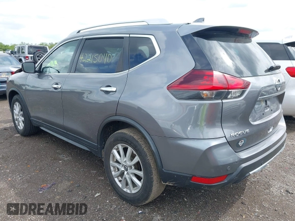 2020 Nissan Rogue S with VIN KNMAT2MV0LP505531, listed as a IAAI auction lot 42215040 with 68,833 mi miles and . Bid and sale history available at DreamBid. Image 3.
