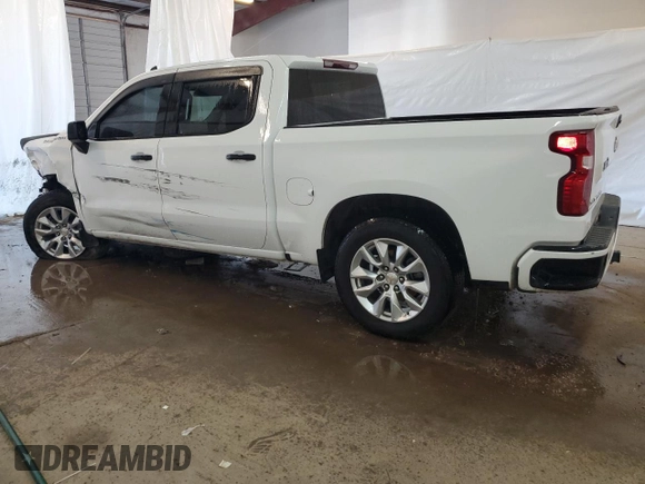 2024 Chevrolet Silverado 1500 Custom with VIN 3GCPABEKXRG318461, listed as a Copart auction lot 46946065 with 13,521 mi miles and Clean Title. Bid and sale history available at DreamBid. Image 2.