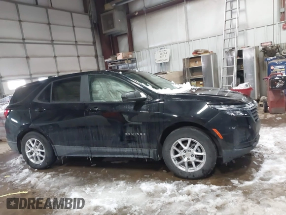 2024 Chevrolet Equinox LS with VIN 3GNAXHEG9RL233161, listed as a IAAI auction lot 41622254 with 16,959 mi miles and . Bid and sale history available at DreamBid. Image 13.