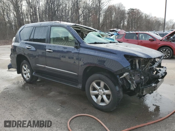 2017 Lexus GX 460 with VIN JTJBM7FX6H5173589, listed as a Copart auction lot 80101904 with 97,407 mi miles and Salvage Title. Bid and sale history available at DreamBid. Image 4.