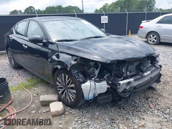 2024 Nissan Altima SV with VIN 1N4BL4DV5RN337279, listed as a IAAI auction lot 42642782 with 46,554 mi miles and . Bid and sale history available at DreamBid. Image 1.