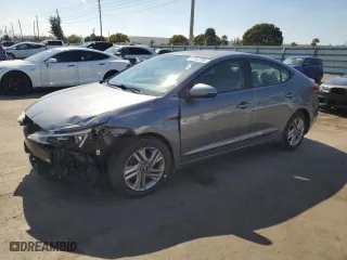 2019 Hyundai Elantra Preferred with VIN KMHD84LF8KU823736, listed as a Copart auction lot 42665585 with 102,132 mi miles and Salvage Title. Bid and sale history available at carsss.com. Image 1.