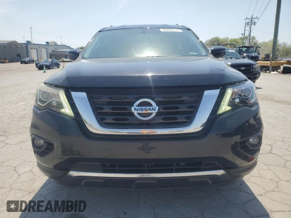 2017 Nissan Pathfinder SL with VIN 5N1DR2MM5HC666714, listed as a Copart auction lot 52892715 with 156,412 mi miles and Salvage title. Bid and sale history available at DreamBid. Image 5.