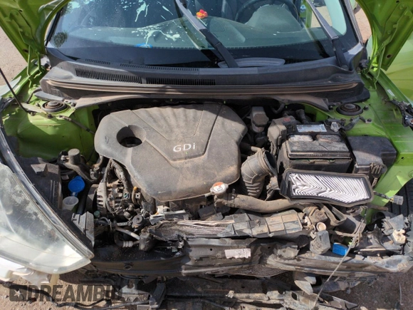 2012 Hyundai Veloster w/Black Int with VIN KMHTC6AD9CU048226, listed as a Copart auction lot 58824755 with 107,255 mi miles and Salvage title. Bid and sale history available at DreamBid. Image 11.