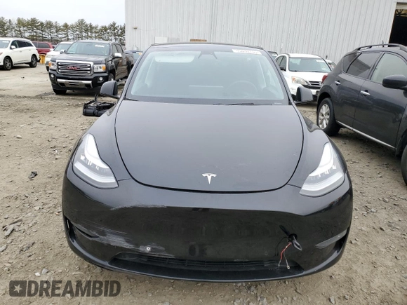 2020 Tesla Model Y Long Range with VIN 5YJYGDEE0LF045391, listed as a Copart auction lot 45642765 with 53,964 mi miles and Salvage Title. Bid and sale history available at DreamBid. Image 5.
