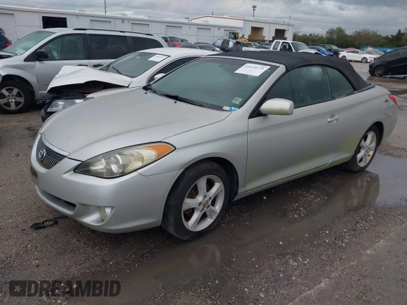 2004 Toyota Solara SE with VIN 4T1FA38PX4U025721, listed as a IAAI auction lot 41634195 with 154,279 mi miles. Bid and sale history available at carsss.com. Image 2.