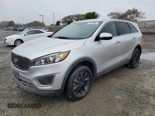 2016 Kia Sorento LX with VIN 5XYPG4A35GG119421, listed as a Copart auction lot 45376085 with 118,005 mi miles and Clean Title. Bid and sale history available at DreamBid. Image 1.