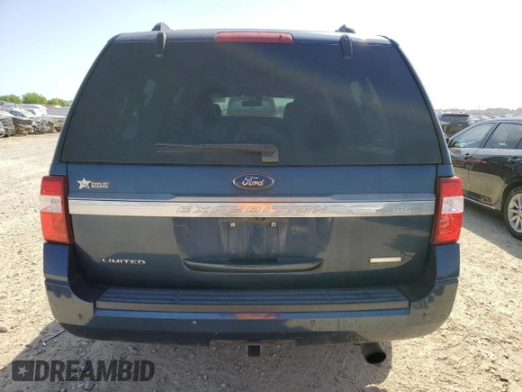 2016 Ford Expedition Max Limited с VIN 1FMJK1KT9GEF52052, выставлен на аукционе Copart как лот 51855115 с пробегом 130 521 миль миль и Чистый • Clean title. История ставок и продаж доступна на DreamBid. Изображение 6.