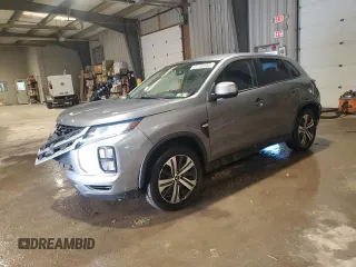 2020 Mitsubishi Outlander Sport ES 2.0 with VIN JA4AR3AU5LU008504, listed as a Copart auction lot 43736945 with 28,634 mi miles and Salvage Title. Bid and sale history available at carsss.com. Image 1.