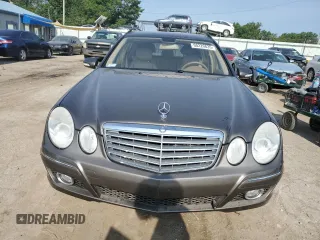 2009 Mercedes-Benz E 350 with VIN WDBUH87X39B380687, listed as a Copart auction lot 60220835 with Not provided miles and Salvage title. Bid and sale history available at DreamBid. Image 5.