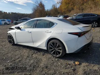 2024 Lexus IS 350 F Sport with VIN JTHGZ1E2XR5033090, listed as a Copart auction lot 76542374 with 10,282 mi miles and Non repairable. Bid and sale history available at DreamBid. Image 2.