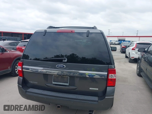 2015 Ford Expedition Max Limited with VIN 1FMJK1KT3FEF49677, listed as a IAAI auction lot 42114322 with 130,649 mi miles. Bid and sale history available at carsss.com. Image 17.
