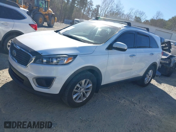 2016 Kia Sorento LX with VIN 5XYPG4A39GG062754, listed as a IAAI auction lot 41689839 with 180,165 mi miles. Bid and sale history available at carsss.com. Image 17.