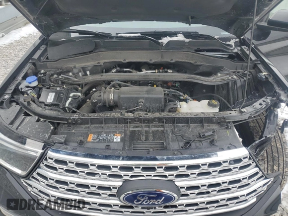 2024 Ford Explorer Limited with VIN 1FMSK8FH5RGA70849, listed as a Copart auction lot 46107075 with 24,753 mi miles and Clean Title. Bid and sale history available at carsss.com. Image 12.