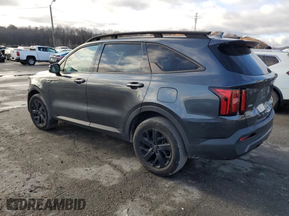 2022 Kia Sorento X-Line S with VIN 5XYRLDLC6NG160185, listed as a Copart auction lot 81243724 with 69,290 mi miles and Salvage Title. Bid and sale history available at DreamBid. Image 2.
