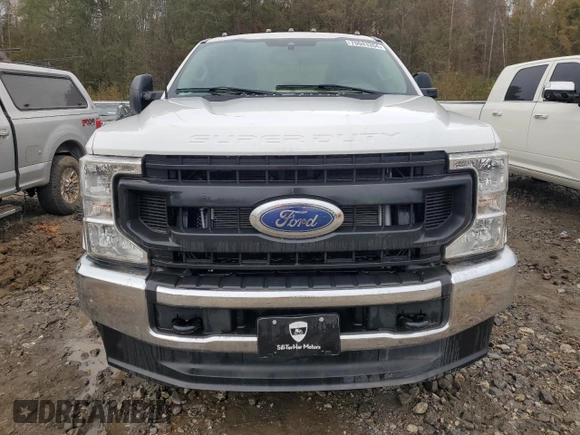 2021 Ford Super Duty F-250 SRW XL with VIN 1FT7X2B62MED47863, listed as a Copart auction lot 76043364 with 0 mi miles and Salvage Title. Bid and sale history available at carsss.com. Image 5.