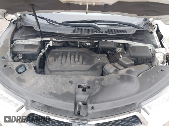 2017 Acura MDX with VIN 5FRYD4H39HB024919, listed as a IAAI auction lot 41785118 with 90,573 mi miles. Bid and sale history available at carsss.com. Image 10.