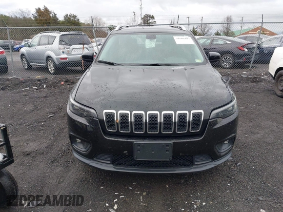 2019 Jeep Cherokee Latitude with VIN 1C4PJLCBXKD357403, listed as a IAAI auction lot 41606497 with 104,102 mi miles and . Bid and sale history available at carsss.com. Image 12.