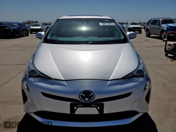 2016 Toyota Prius Four with VIN JTDKARFU7G3008299, listed as a Copart auction lot 50014625 with 94,023 mi miles and Clean Title. Bid and sale history available at carsss.com. Image 5.