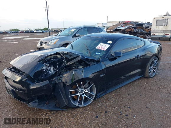 2017 Ford Mustang GT with VIN 1FA6P8CF3H5265441, listed as a IAAI auction lot 41742513 with 19,345 mi miles and . Bid and sale history available at DreamBid. Image 2.