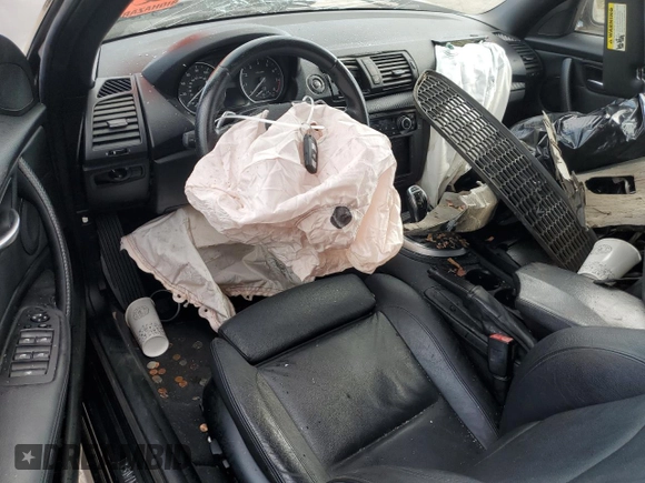 2011 BMW 1 Series 135i with VIN WBAUN7C50BVM24185, listed as a Copart auction lot 79507574 with Not provided miles and Salvage title. Bid and sale history available at DreamBid. Image 8.