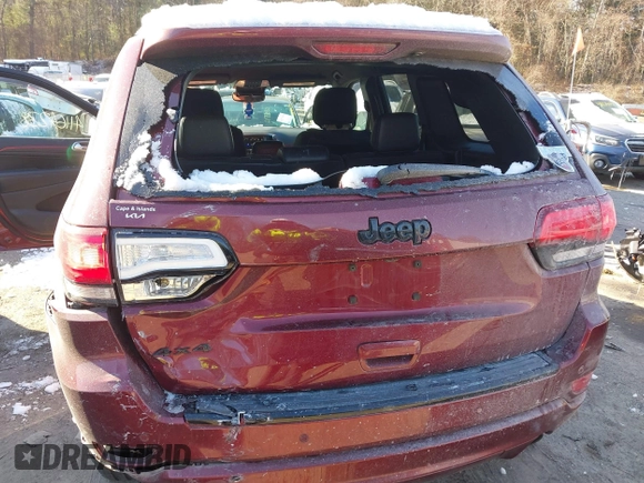 2017 Jeep Grand Cherokee Laredo with VIN 1C4RJFAG1HC781902, listed as a IAAI auction lot 41164238 with 59,755 mi miles. Bid and sale history available at carsss.com. Image 6.