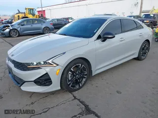 2021 Kia K5 GT-Line with VIN 5XXG64J23MG080595, listed as a IAAI auction lot 41630577 with 78,264 mi miles. Bid and sale history available at carsss.com. Image 2.