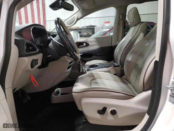 2017 Chrysler Pacifica Limited with VIN 2C4RC1GG7HR545007, listed as a Copart auction lot 47240595 with 108,141 mi miles and Clean Title. Bid and sale history available at carsss.com. Image 7.