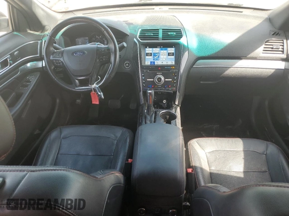 2017 Ford Explorer Sport with VIN 1FM5K8GTXHGA16039, listed as a Copart auction lot 49606295 with 89,697 mi miles and Salvage title. Bid and sale history available at DreamBid. Image 8.