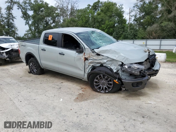 2021 Ford Ranger XL with VIN 1FTER4EH8MLD95941, listed as a Copart auction lot 59853865 with 36,809 mi miles and Non repairable. Bid and sale history available at DreamBid. Image 4.