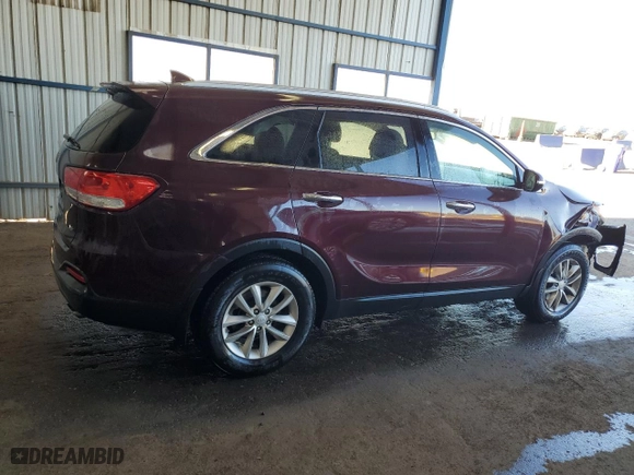 2017 Kia Sorento LX V6 with VIN 5XYPG4A57HG286642, listed as a Copart auction lot 49456485 with 80,728 mi miles and Clean Title. Bid and sale history available at carsss.com. Image 3.